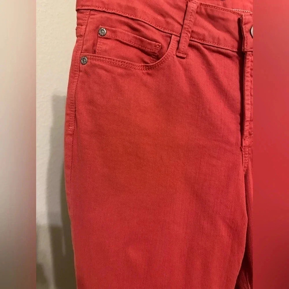 Vince Alina copper red orange ankle jeans-size 6. Excellent condition - Picture 5 of 9